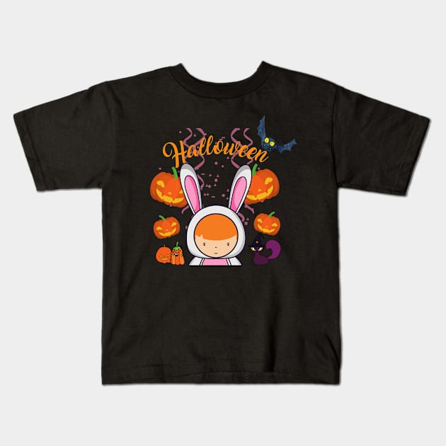 Happy halloween day 2020 Kids T-Shirt by MeKong